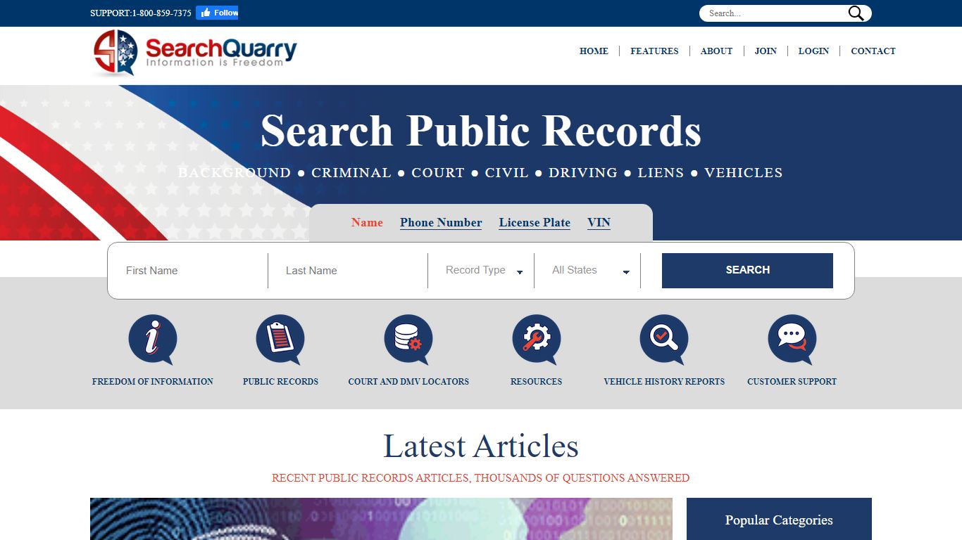 Enter a Name and View Vermont Court Records - SearchQuarry